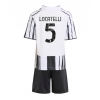 Maglie da calcio Juventus Manuel Locatelli #5 Prima Maglia Bambino 2025-26 Manica Corta (+ Pantaloni corti)
